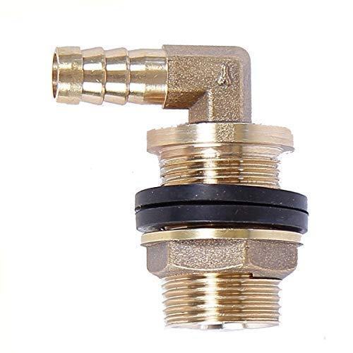 Soytich Tank skruvfog regntunna montering + slanguttag 19 mm 3/4 tum IG 1 tum Ag (ALF4+F2)