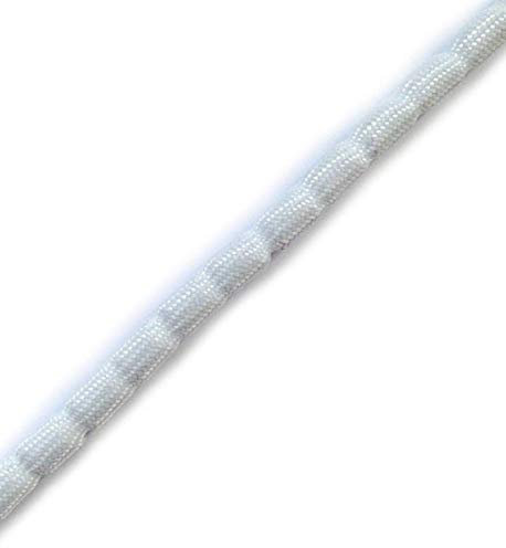 heimtexshop24 10m Bleiband Gewicht zur Auswahl in 14g,22g,35g,50g,70g,85g,100g,150g und 200g Gardinenbleiband, Bewschwerung, Bleiband, Blei, Bleischnur,Bleileinen,Bleischnur,Bleikordel (10m 35g)