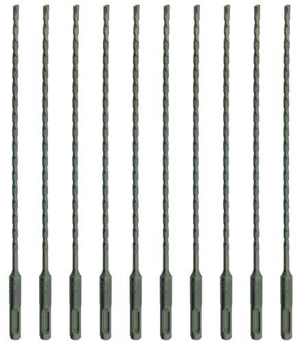 SabreCut SDSB5_10 - Punte per Trapano Lunga Tassellatore, 5 mm x 210 mm, Approvate PGM, per Mattoni in Pietra e Calcestruzzo