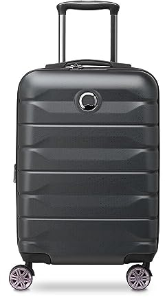 DELSEY Paris - AIR Armour - 55cm x 40cm x 20cm - XS Slim - Schwartz