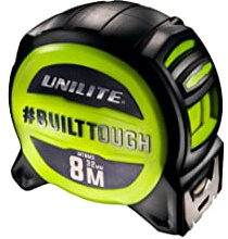 Unilite MT8M3 HEAVY DUTY TAPE MEASURE