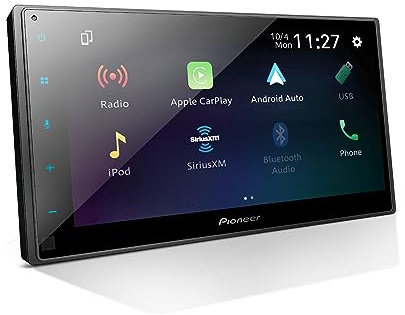 Pioneer DMH-W2770NEX 6.8 Capacitive Touchscreen, Double Din – Wireless & Wired Apple CarPlay & Android Auto, Bluetooth, Backup Camera, FLAC, Short Chassis, HD Radio