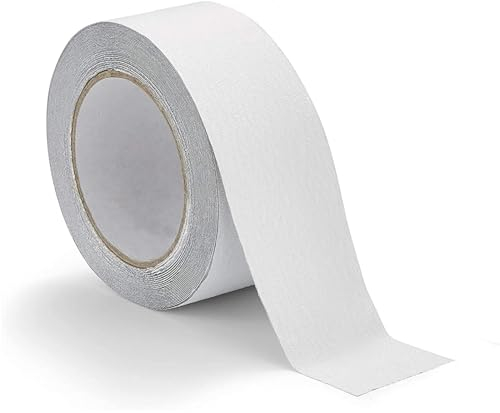 TONAUP Antirutsch Klebeband, 5cm x 5m Antirutsch Band Selbstklebend, Wasserdicht Antirutsch Treppenstufen Für Schützt Ältere Menschen, Kinder Haustiere vor Ausrutschen und Stürzen, Transparent