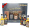 Kit Mini Whisky | Caja Regalo con 5 Mini Botellas: Chivas12, Johnnie Walker Black, Dewards, Ballantines y JackDaniels | Perfecto como Regalo Original | Pack Whisky 5 x 5cl