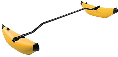 Stabilizzatore per kayak, kit stabilizzatori gonfiabili in PVC con bracci laterali Asta Kayak Galleggiante Bilanciamento Pesca Canoa Galleggiante in piedi Pontoni Sistema di equilibrio Portatile