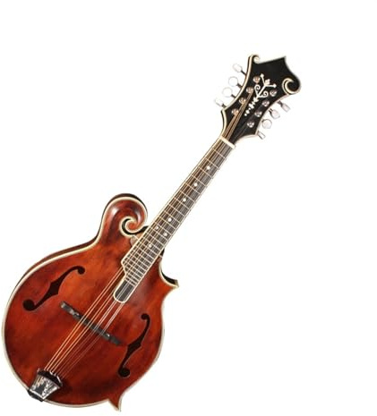 Erwachsene Mandoline-Instrument Handgefertigte, Vollmassive Mandoline Mit Angenehmem Spielgefühl Und Wunderschönem Klang
