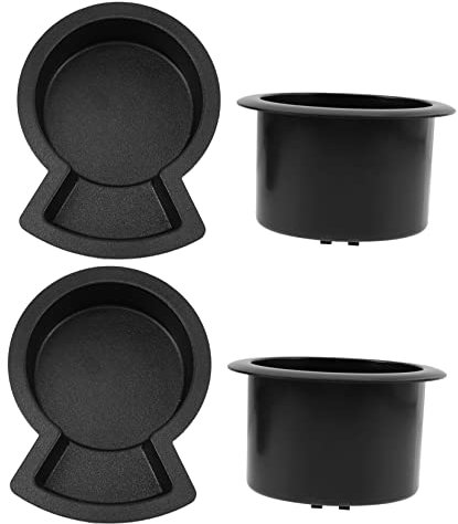 SOLUSTRE 4stücke Becherhalter-einsätze Für Auto Boot Passend Für Kleine Becher Einfache Installation Langlebig Für Freizeitfahrzeuge Und Camping