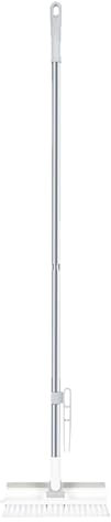 Floor Scrubber Patio Brush Floor Cleaning Brush with Long Handle - 4 in 1 V Shaped Head Floor Brush for Floor Cleaning with 180 Degree Rotating Head
