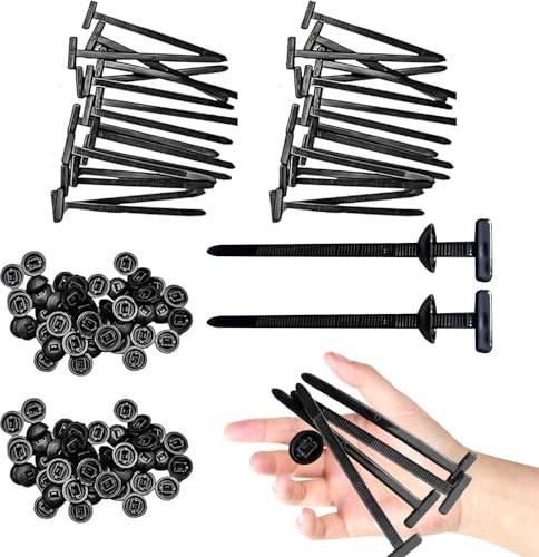 150 Serre-Câbles,Boucle de Serre-Câble en Nylon,Eensemble de Boucles de Serre-Câble en Nylon,Enfoncer,Robuste,Autobloquant,Résistant,pour l'automobile,les Réparations Quotidiennes,Fixation Rapide