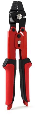 Pinze di crimpatura da pesca Pinza crimpatrice manuale taglierina per fili Leader Strumento di crimpatura Pinza crimpatrice Pinza crimpatrice Pinza per filo di acciaio