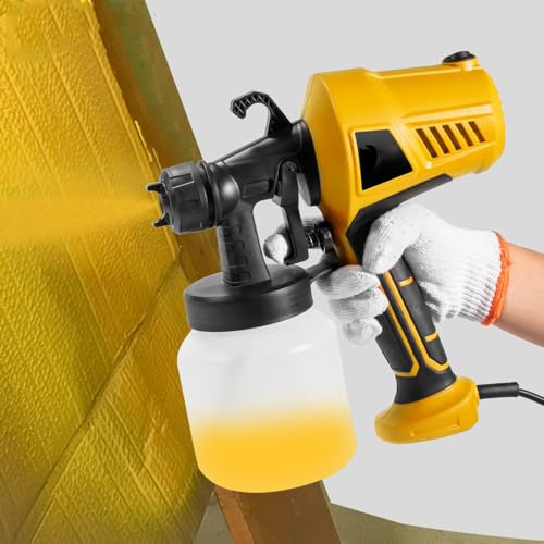 Pistola elettrica a spruzzo, spruzzatore portatile per progetti fai da te, sabbiatrice per auto e decorazione di torte, interruttore design anti-tocco