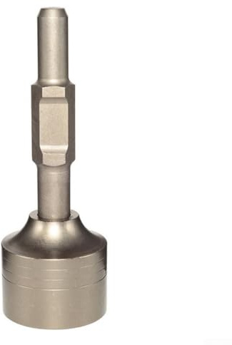 Shophubio Pilote de tige longue terre pour perceuses 65 A - Marteau de mise à la terre électrique en alliage d'acier, pilote de poteau en T et de clôture - Compatible avec les tiges de terre et (76 mm