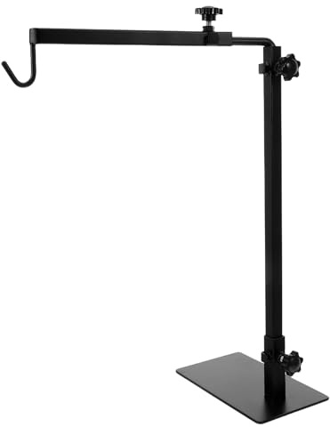 Totority Lampada Sistemi e Rettili Supporto in Regolabile Metallo Facile Installazione Vari di Riscaldamento Animali in Terrari Terrario