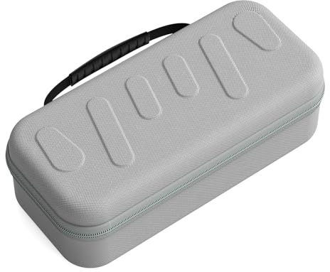 Cocoarm Custodia da Trasporto per Console di Gioco Portatile di Grande capacità per ROG Ally X, Custodia Rigida Resistente All'acqua per i Viaggiatori (GREY)