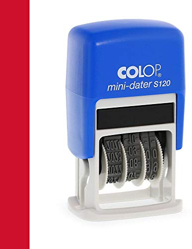 Colop Mini-Dater S 120 (SH 4 mm - 19x4 mm) Color Rot