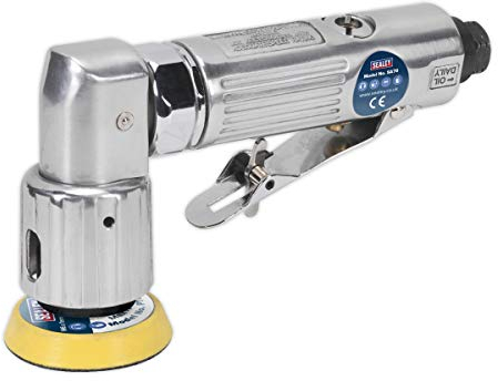 Sealey Sa70 Air Orbital Sander Mini Disc 50Mm