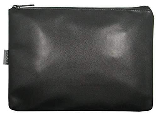 Gastro Banktasche, Damen und Herren Banktasche, schwarz, Kunstleder