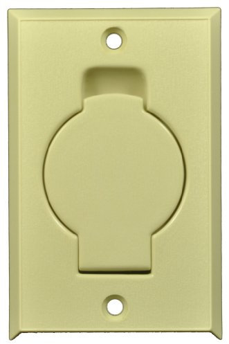 Generic Central Vac Ivory Auto Inlet Door