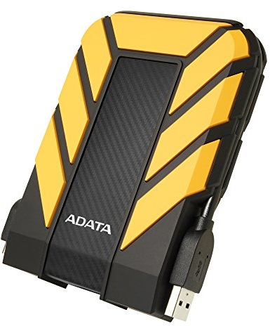 ADATA HD710 Pro Disque Dur Externe 2000 Go, USB 3.2 Gen1 Noir/Jaune