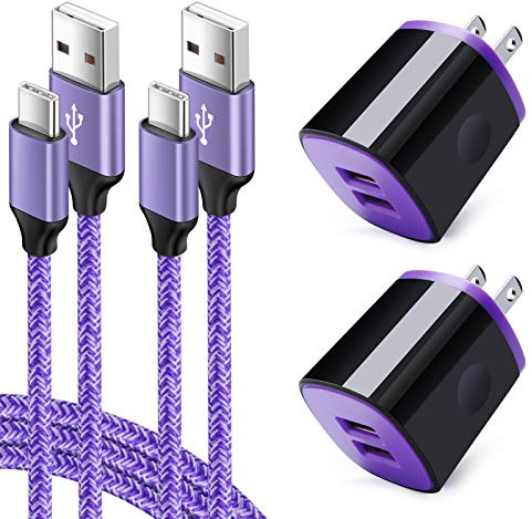 Fast Charger for Samsung Galaxy S26/S25/S24/S23/S23+/S22/S21/S21+/S21 Ultra/Note 20 Ultra/S20 FE 5G/S10 A36 A56 A16 A10E A50 A11 A21 A51 A71 A20 A14 A15, Phone Wall Charger Type C Fast Charging Cable