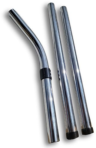 ABC Products Compatible/Replacement Extension Steel Metal Pipes Tubes (Complete Set of 3) for All Numatic Henry Edward Hetty James George Wet & Dry Hoover Vacuum Cleaner