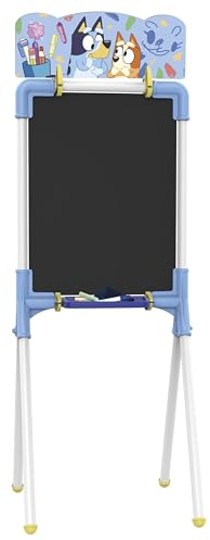 Chicos - Pizarra Bluey | Pizarra infantil 2 en 1 | Material de Gran Resistencia y Durabilidad | A Partir de 3 Años (53053)