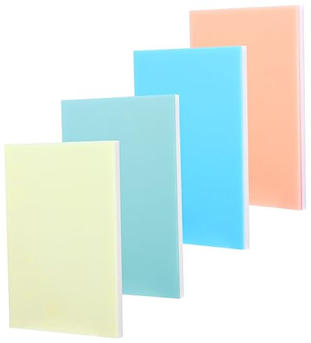 NUOBESTY 4stücke Gummischnitzblöcke Für Druckgrafik Diy Carving Blöcke Geeignet Für Stempelherstellung Mustergravur Und Bastelarbeiten Aus Pvc-material Leicht Zu Bearbeiten