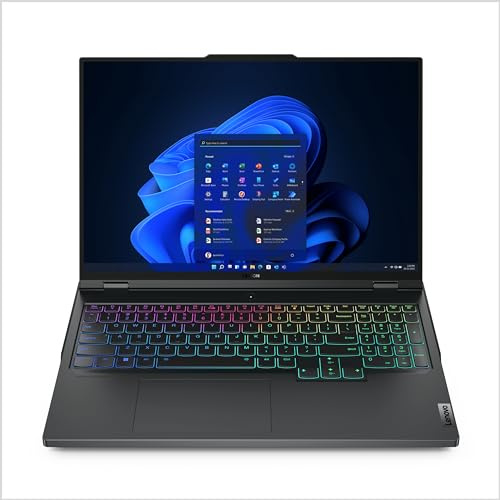 Lenovo Legion Pro 7 Gaming Laptop, NVIDIA GeForce RTX 4080 12GB GDDR6, 16” WQXGA Display, AMD Ryzen 9 7945HX, 32GB RAM, 2TB SSD, 2560x1600 px, Windows 11, Onyx Grey, Gray