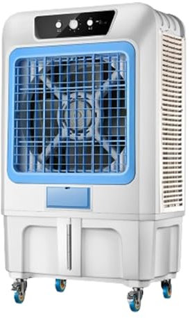 Enfriador De Aire Evaporativo Grande para Un Aire Más Fresco, Tanque De Agua Grande, Enfriador Evaporativo Portátil para Patio Al Aire Libre, Garaje, Enfriador De Pantano(63in)