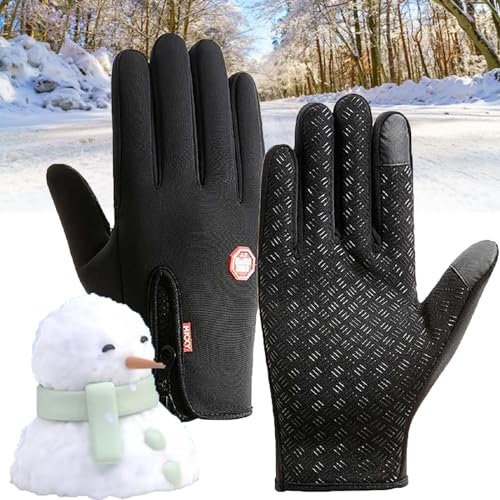 GXHNB Frostfit - Thermo Handschuhe, Frostfit Thermo Handschuhe, Frostfit Thermohandschuhe, Thermo Profi Handschuhe Frostfit, Frost Fit Thermohandschuhe, Thermo Handschuhe Herren Frostfit (XL,Black)