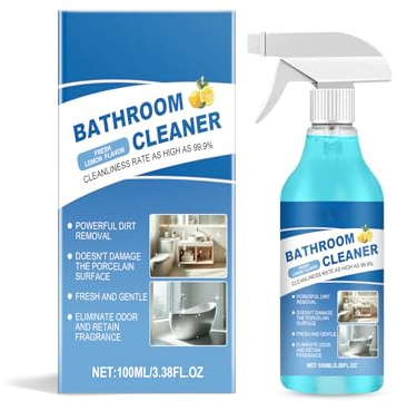 Nettoyant Salle De Bain,Spray Nettoyant Détartrant Naturel,Spray Nettoyante Spécial Salle De Bain,Nettoie Et Désincruste En Profondeur,Multifonction Détartrant Puissant