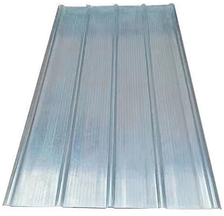 2x Placa Ondulada,1,50 mm Hojas de Techo Corrugado, Placa de Iluminación Natural de Fibra de Vidrio, Chapa Ondulada para Invernaderos con Resistencia a los Rayos UV(0.9x1.0m/35x39in)