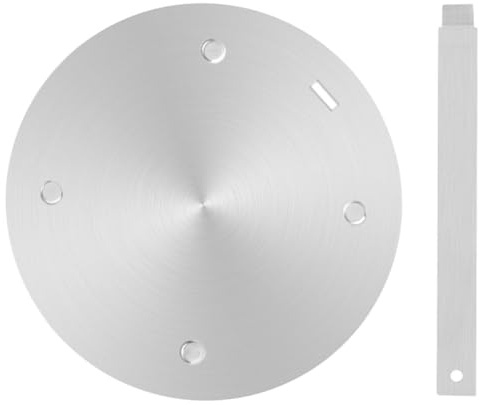 FONDOTIN Piastra Diffusore di Calore per Cucina a Induzione in Acciaio Inossidabile, Adattatore per Fornello Gas, Facile da Usare e Comoda da Conservare,