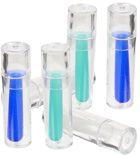 Ciieeo Bâtonnet de Lentille Pratique en Plastique 6pcs, Outil Facile pour Insérer et Retirer Lentilles de Contact, Accessoire Portable pour Usage Quotidien