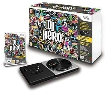 DJ Hero Turntable Kit & Game Wii