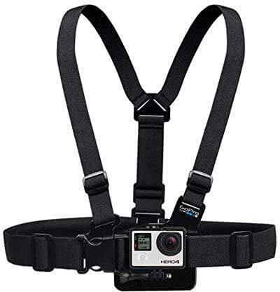 GoPro Brustgurt-Halterung (vertikale Schnellspannschnalle, Rändelschraube, geeignet für HD HERO2/HERO/HERO3/HERO3+/HERO4/Original HD HERO)