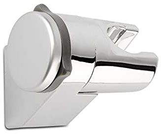 TATAY Soporte de Ducha Multiposición, de Plástico ABS, Cromado, Medidas 8 x 7 x 6.5