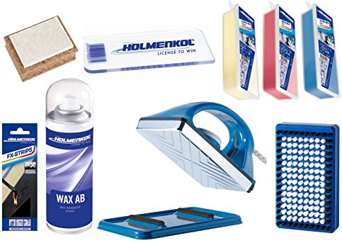 Set professionale Holmenkol Wax cera per sci e Snowboard Nordic cura lavoretto, 10 teilig 2015 20152015