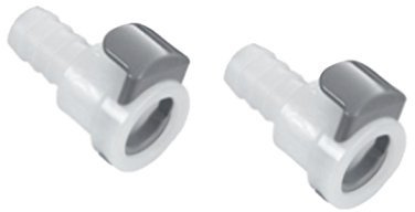 (2) Pack Air Hose Quick-Connect Female Connector Replacement Part for Sleep Number Bed F-236 (For Beds With 3/8 Inside Diameter Hoses Only)