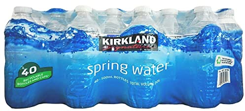 Kirkland Signature Spring Water 500 ml, 40 Bottles
