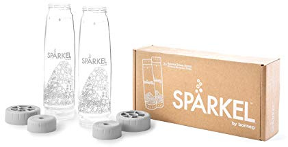 SPÄRKEL Bottle 2-Pack - 2x 750ml (25.4oz.) - Always have a bubbly drink ready - Use Beverage System
