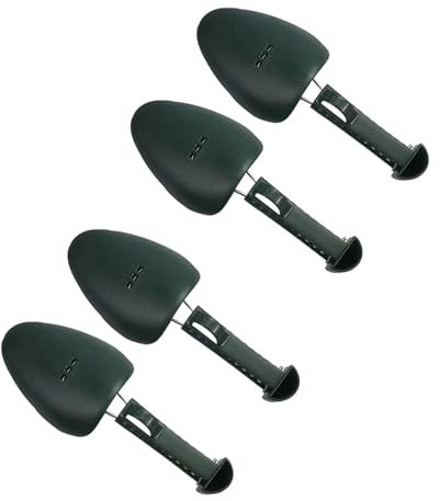Fosinz Men's Boot Shoe Stretcher Plastic Adjustable, Pack of 2 Green