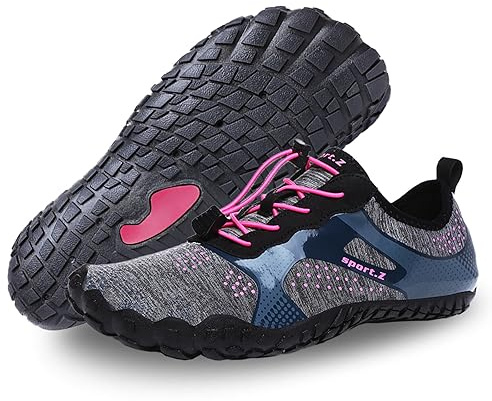 FELOVE Scarpe da Bagno, da Spiaggia, da Surf, a Piedi Nudi, Traspiranti, per Sport Acquatici, per Uomo e Donna,