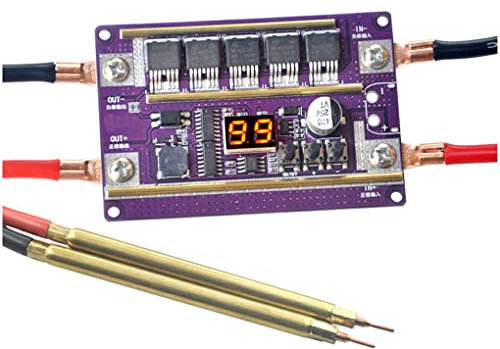 dijiusidy 12V Spot Welder DIY Kit 99 Gänge Einstellbare Mini Tragbare PCB Li Batterie Professionelle Schweißmaschine Lötausrüstung, Ohne Abdeckung