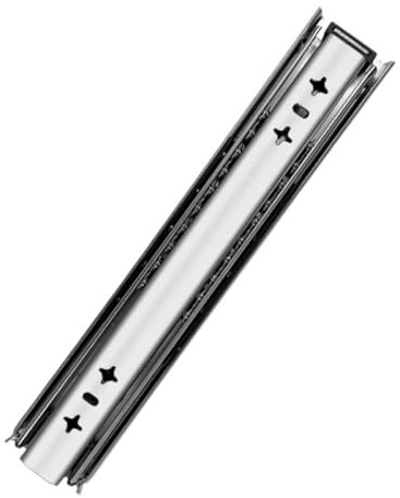 Side-mounted ball bearing drawer slides Heavy-duty Side-mounted Fully Extended Ball Bearing Cabinet With Lock, 53mm Rail Toolbox, Runner Slide Drawer(26inch(65cm))