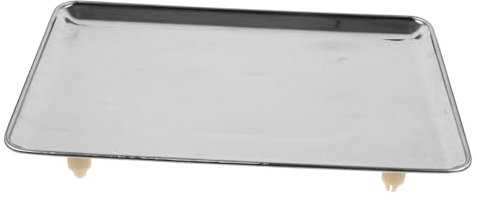 Amosfun Piatto Per Bilancia - Vassoio Per Bilancia Elettronica in Acciaio Inossidabile Accessorio Per Da Cucina Piatto Di Ricambio Per