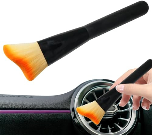 Generisch Staubbürste für Auto, Auto-Staubbürste,Automatische Staubkehrbürste - Auto-Staubwedel-Innenraum, weiche Borsten-Autobürste, Auto-Innenraum-Staubbürste, Autozubehör für Tastatur
