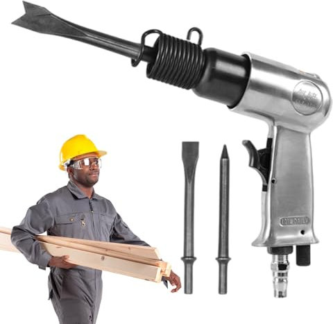 Scalpello d'aria, martello a scalpello | Pala pneumatica multifunzionale | Calcospino ad aria leggera compatta per meccanici, appassionati di artigianato