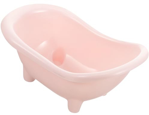 TOYANDONA Sandbadewanne für Hamster und Kleintiere Kunststoff Badewanne Wiederverwendbar Leicht zu Reinigen als Ruheplatz und Futternapf Geeignet