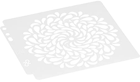 Mandala-Schablonen-Set, sicher, zuverlässig, langlebig, PET-Hohlmalerei-Vorlagen für DIY, Kunsthandwerk, Wanddekoration, Scrapbooking, 9-teilig